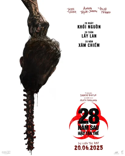 Poster phim 28 Years Later (28 Năm Sau: Hậu Tận Thế)