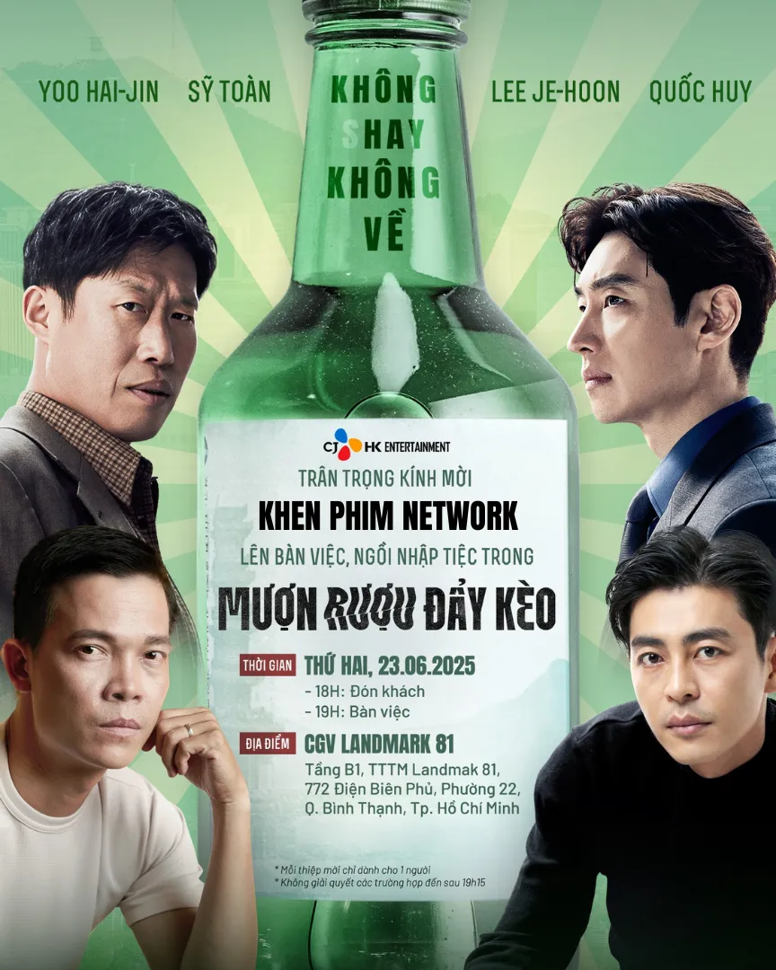 Thư mời họp báo phim Mượn Rượu Đẩy Kèo - Khen Phim Network