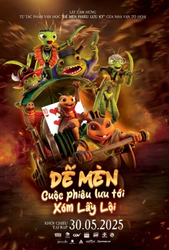 Poster phim Dế Mèn: Cuộc Phiêu Lưu Tới Xóm Lầy Lội