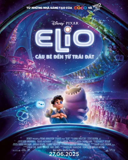 Poster phim "Elio: Cậu Bé Đến Từ Trái Đất"