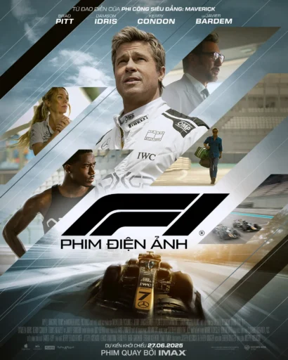 Poster F1: The Movie (Phim Điện Ảnh F1)