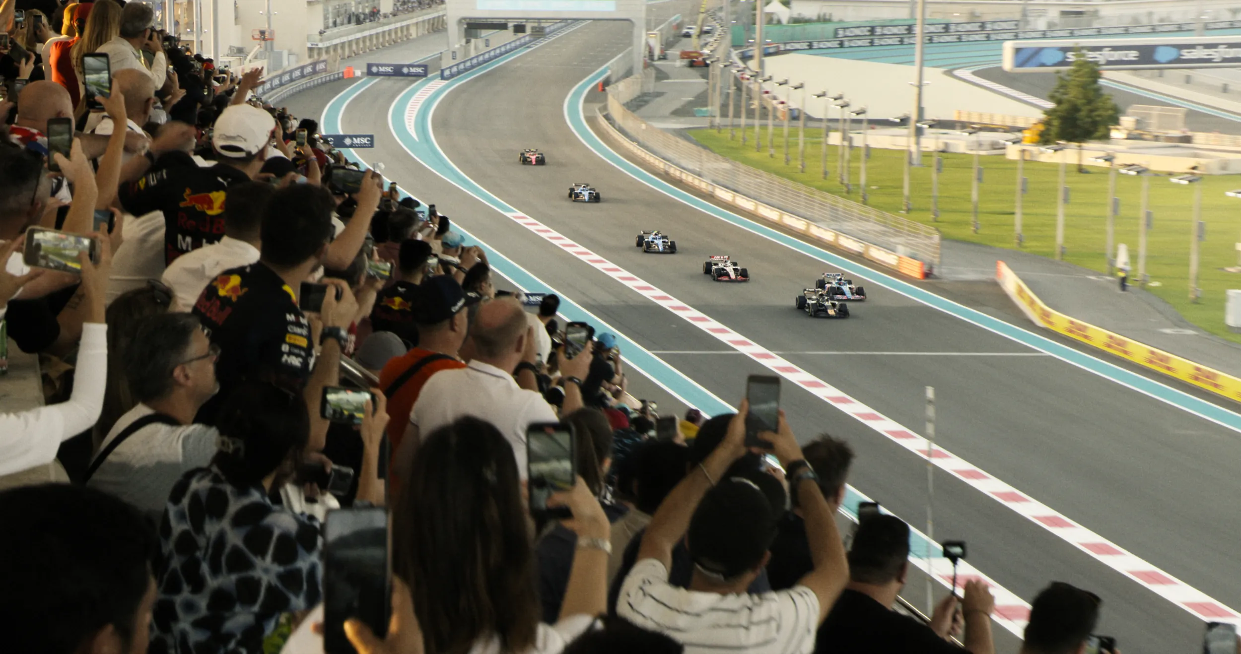 Đoàn làm phim đã được F1 cấp quyền quay phim tại nhiều chặng Grand Prix thực tế, bao gồm Silverstone, Hungaroring, Spa, Monza, Suzuka và Abu Dhabi.
