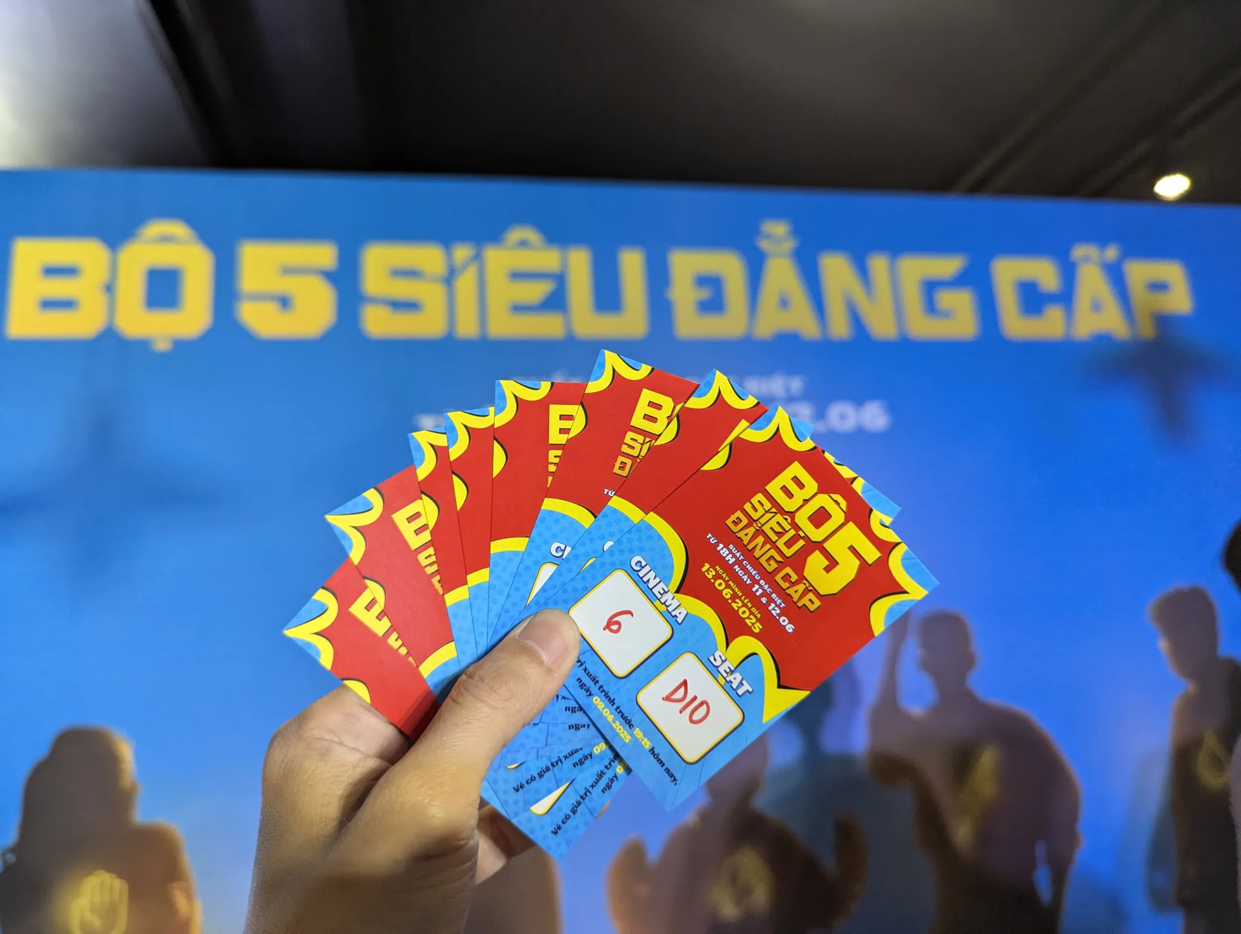 Vé xem phim "Bộ 5 Siêu Đẳng Cấp"