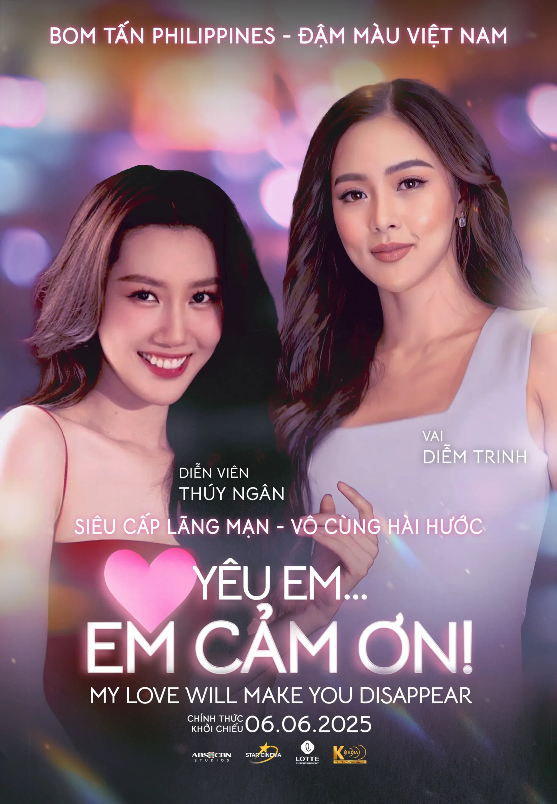 Diễn viên Thúy Ngân sẽ lồng tiếng cho nữ chính, tên Việt hóa là Diễm Trinh