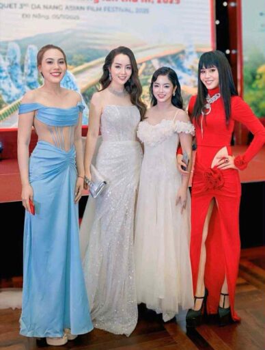 Judy An Hiền diện đầm LANI dự Liên hoan phim Châu Á tại Đà Nẵng 2025