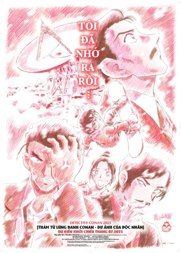 Poster phim Detective Conan: One-Eyed Flashback (Thám tử lừng danh Conan: Dư ảnh của độc nhãn)