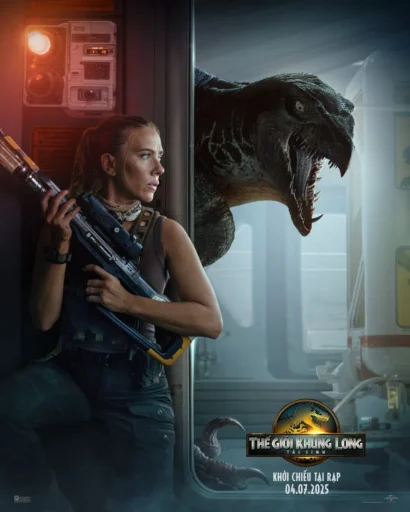 Poster phim Jurassic World: Rebirth (Thế Giới Khủng Long: Tái Sinh)