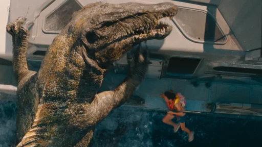 Banner bài đánh giá phim hành động giả tưởng Jurassic World: Rebirth (Thế Giới Khủng Long: Tái Sinh)