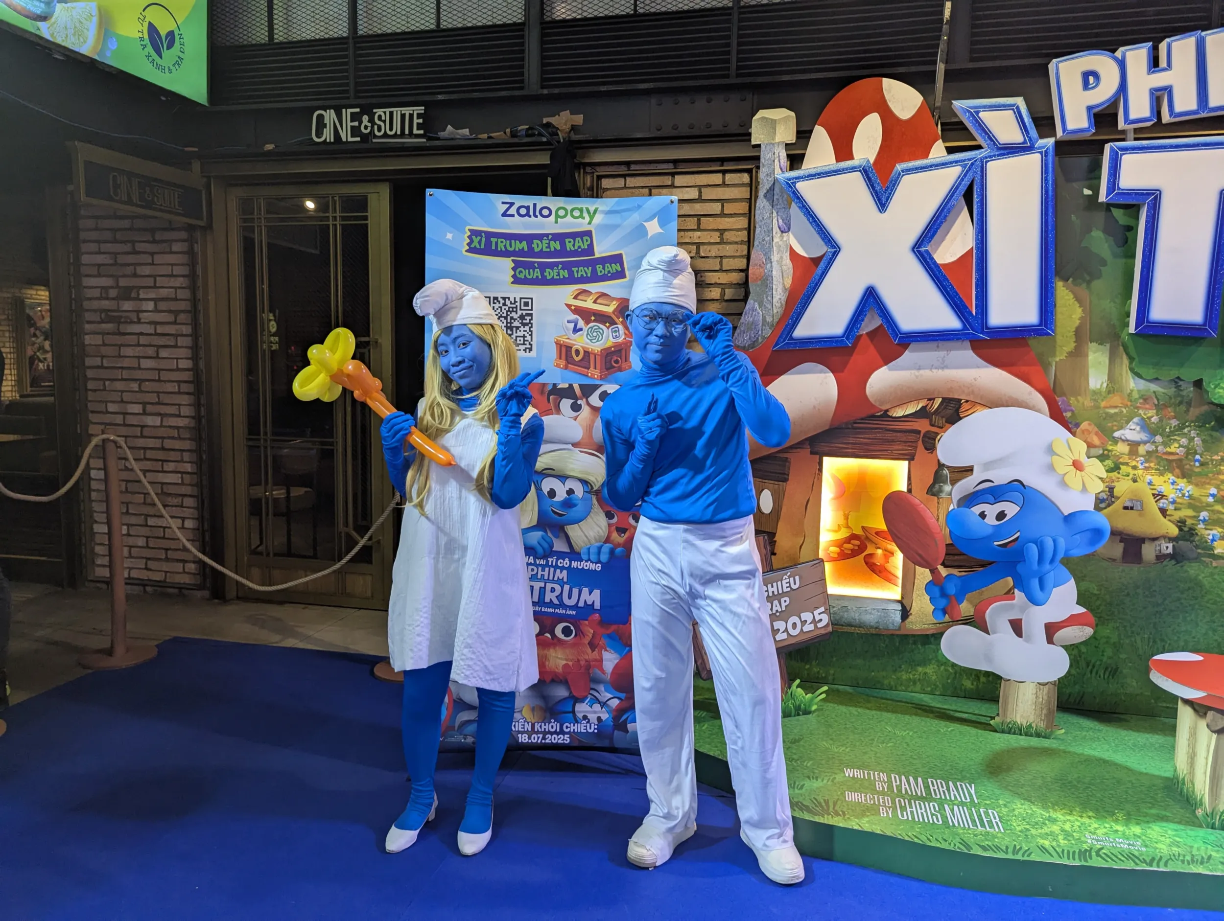 Hình ảnh tại họp báo ra mắt Phim Xì Trum (Smurfs 2025)