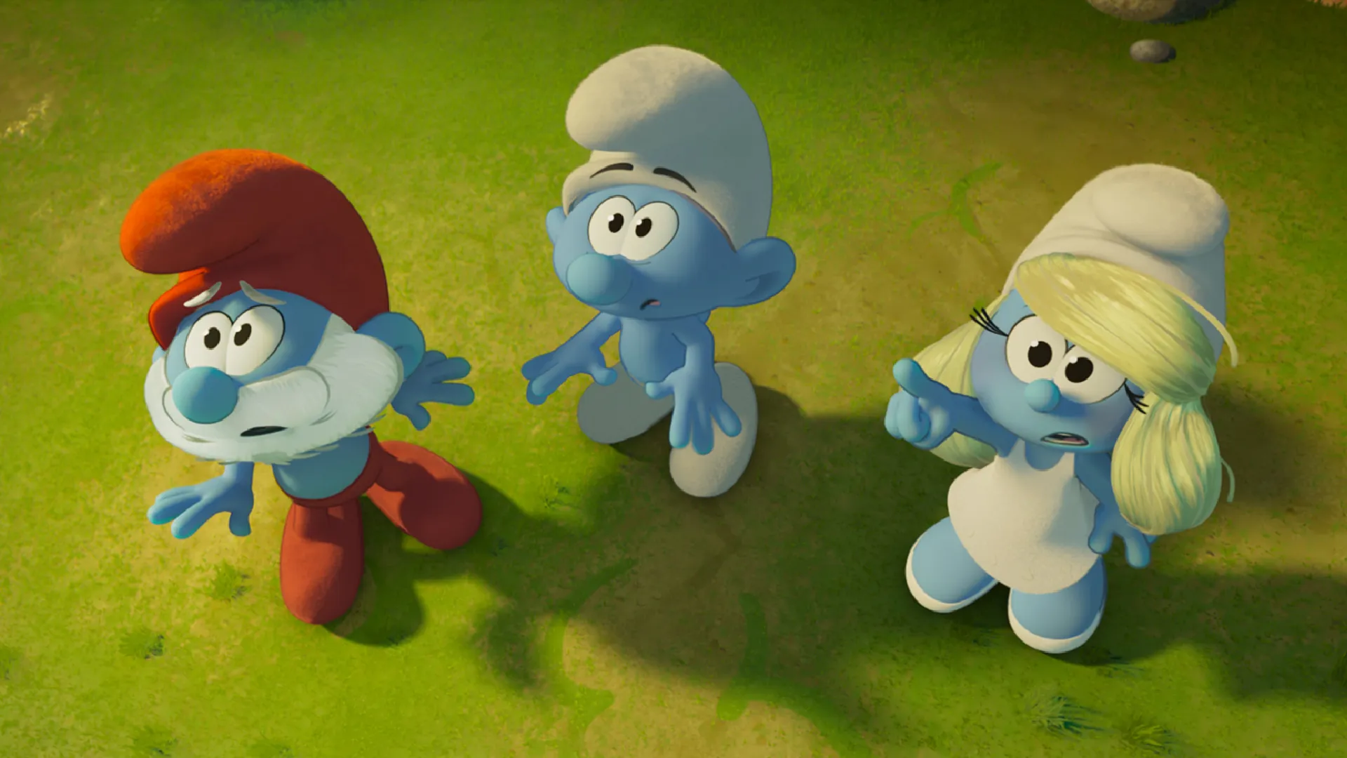 Banner bài đánh giá phim Smurfs (Phim Xì Trum)