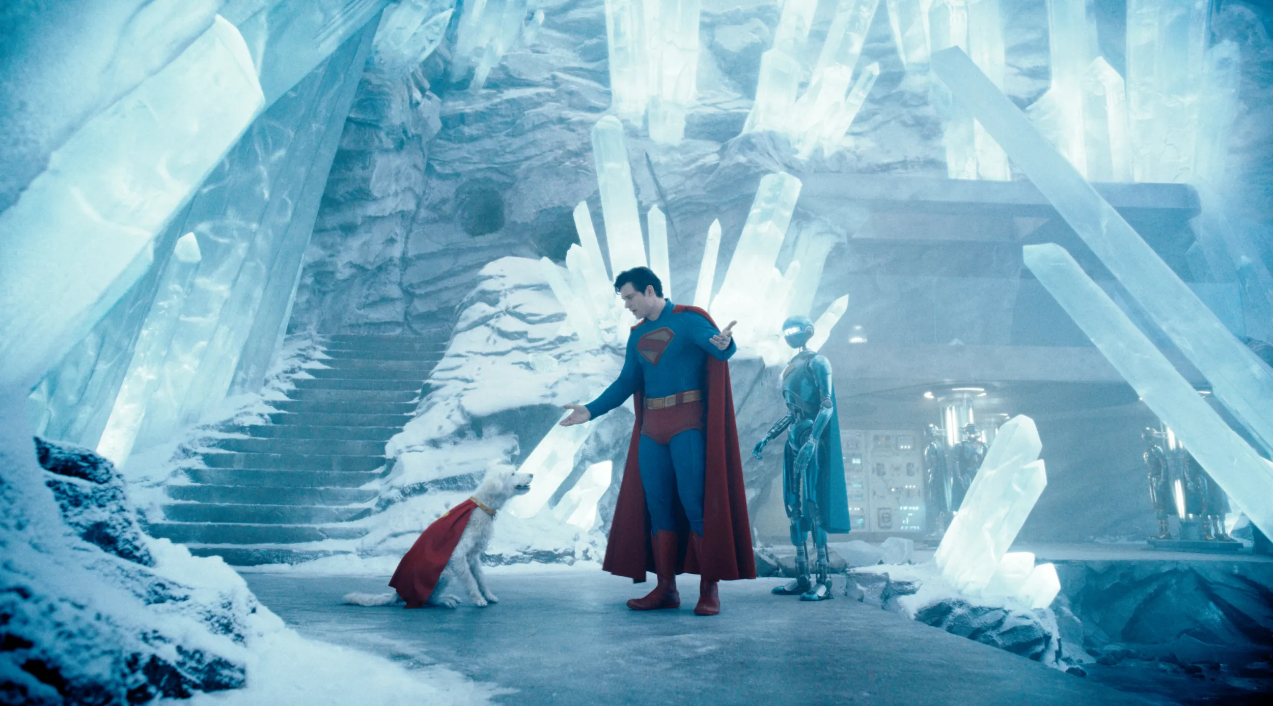 Superman và chú chó của anh ấy