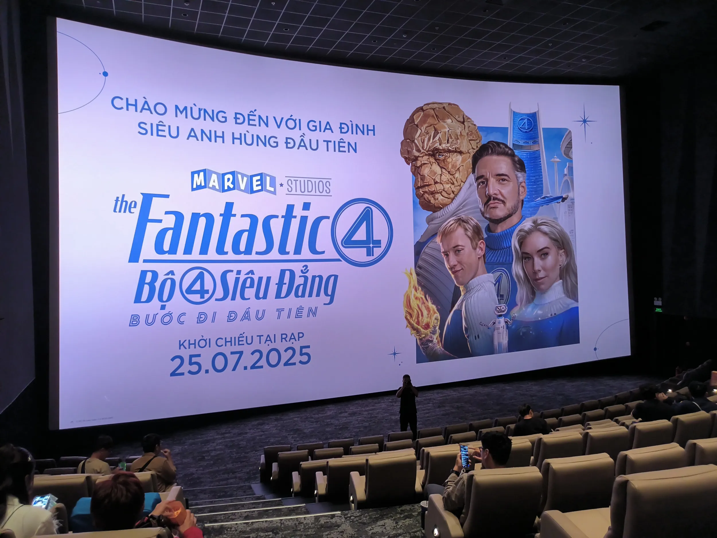 Phim có suất IMAX, hình ảnh hiển thị đầy đủ màn hình suốt 100% thời lượng