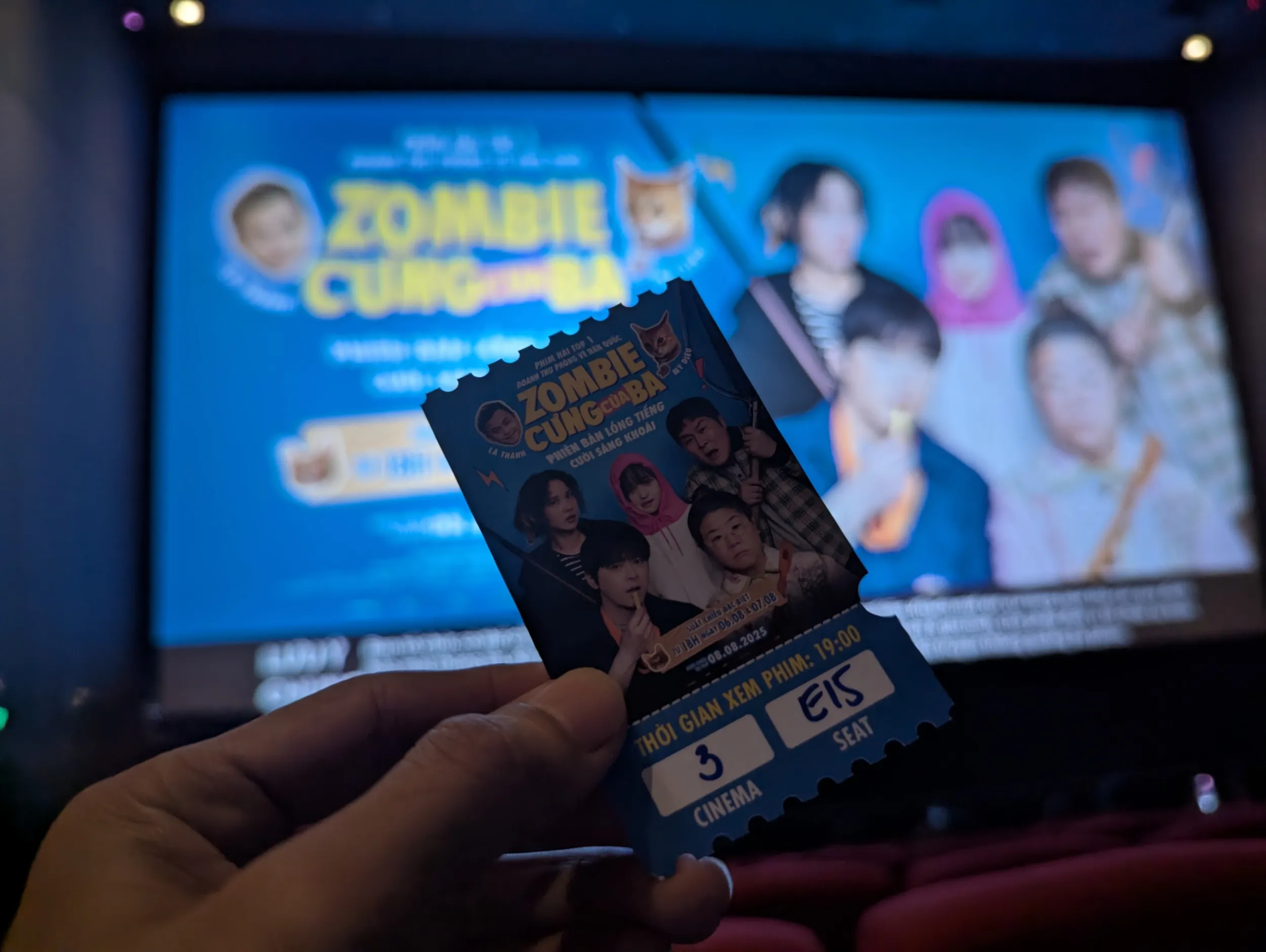 Vé xem phim "Zombie Cưng Của Ba"