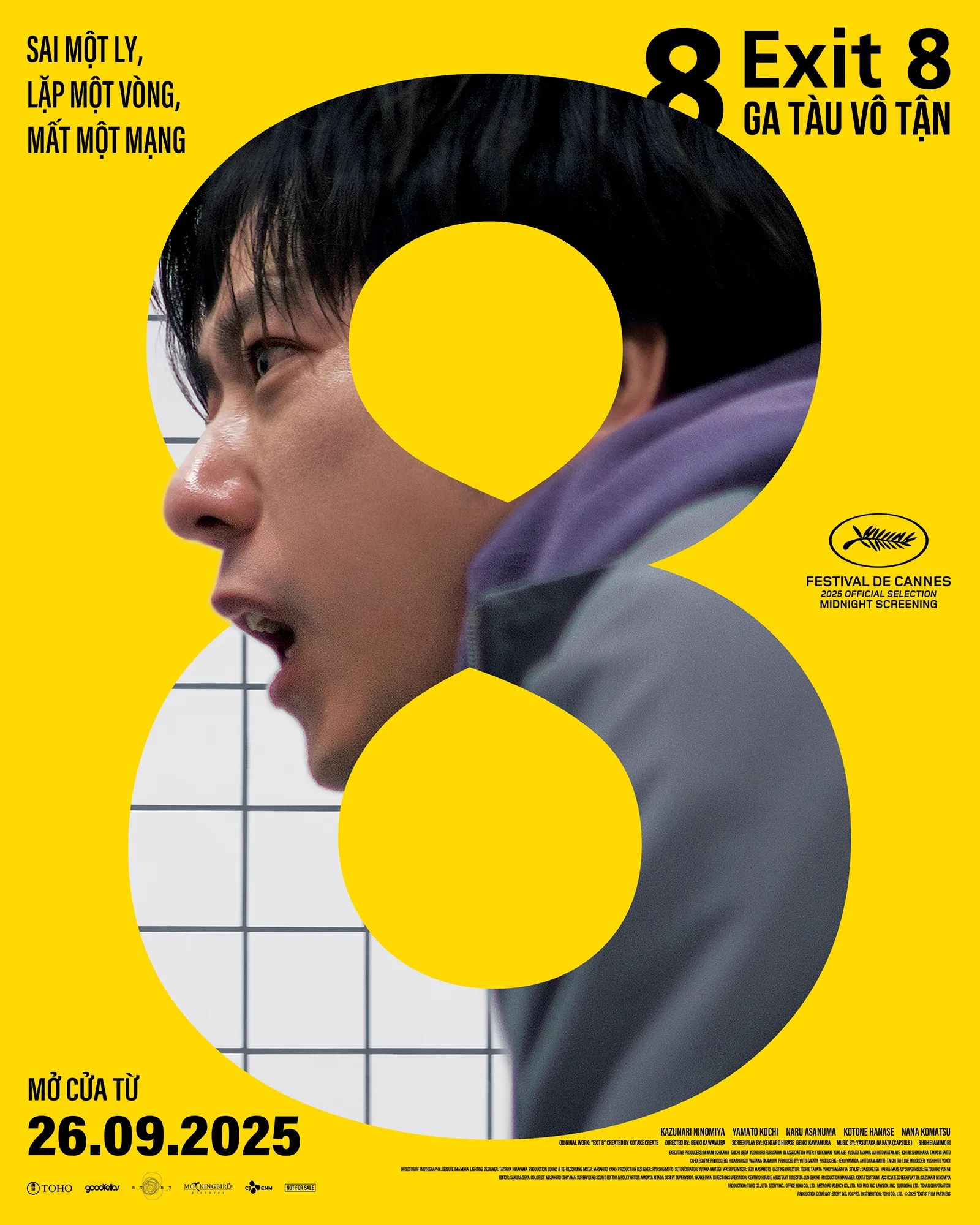 Poster phim Exit 8: Ga Tàu Vô Tận