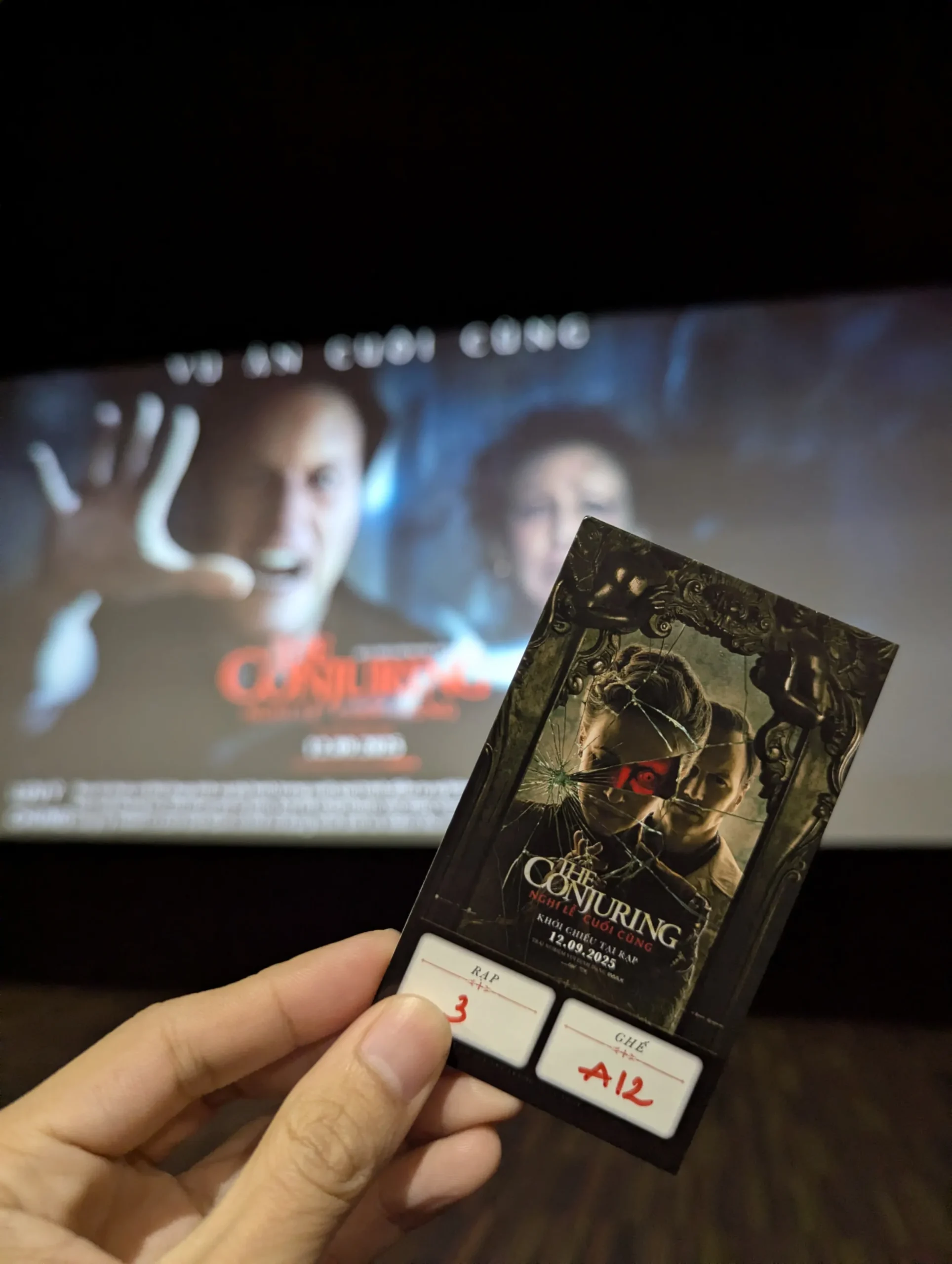 Vé xem phim The Conjuring: Nghi Lễ Cuối Cùng