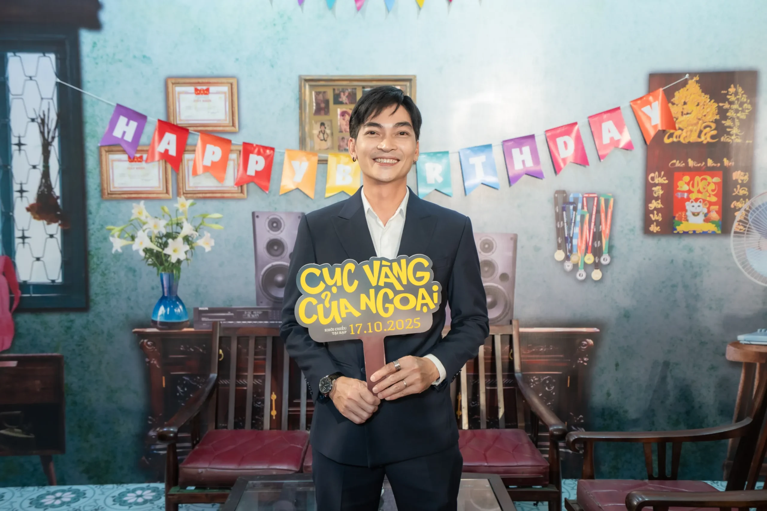 Đạo diễn Khương Ngọc tại sự kiện ra mắt phim