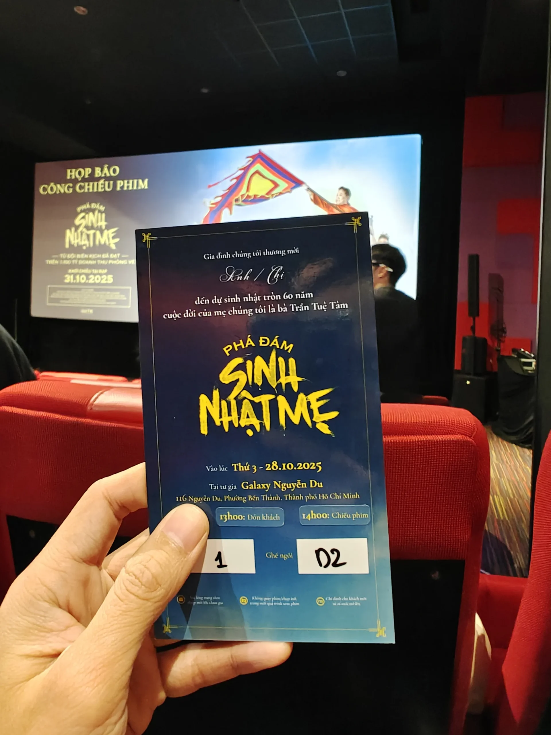 Vé xem phim Phá Đám: Sinh Nhật Mẹ