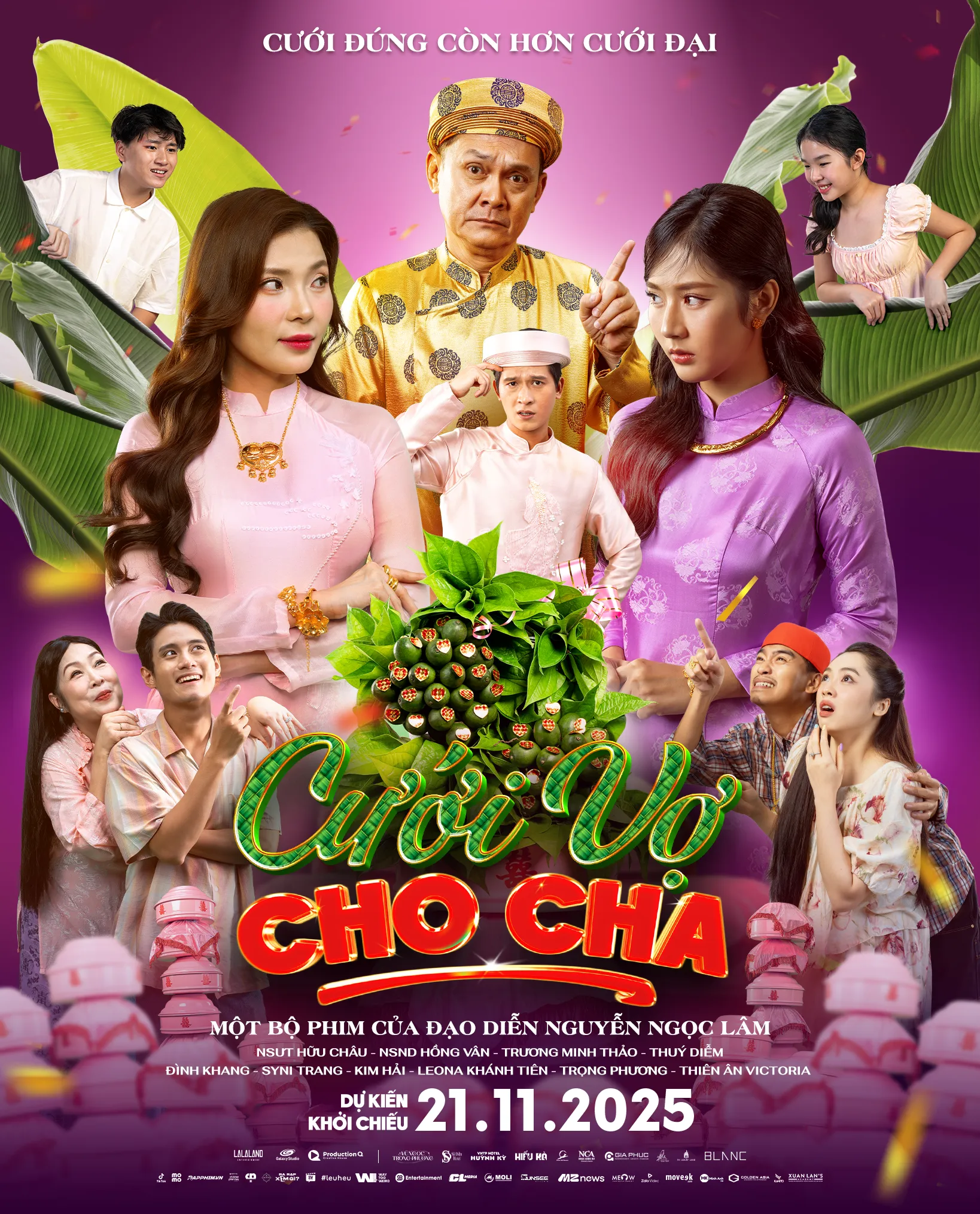 Poster phim Cưới Vợ Cho Cha