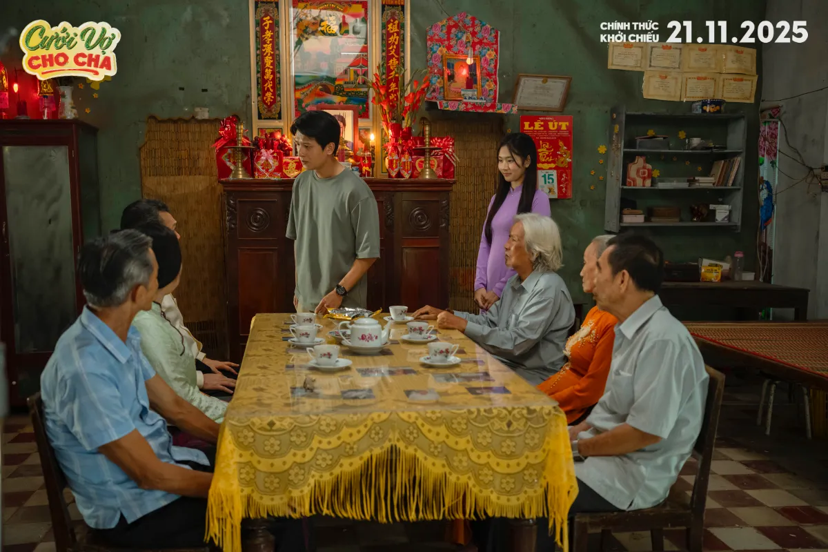 Đám cưới mà ông Sáu cố gắng sắp xếp cho con trai