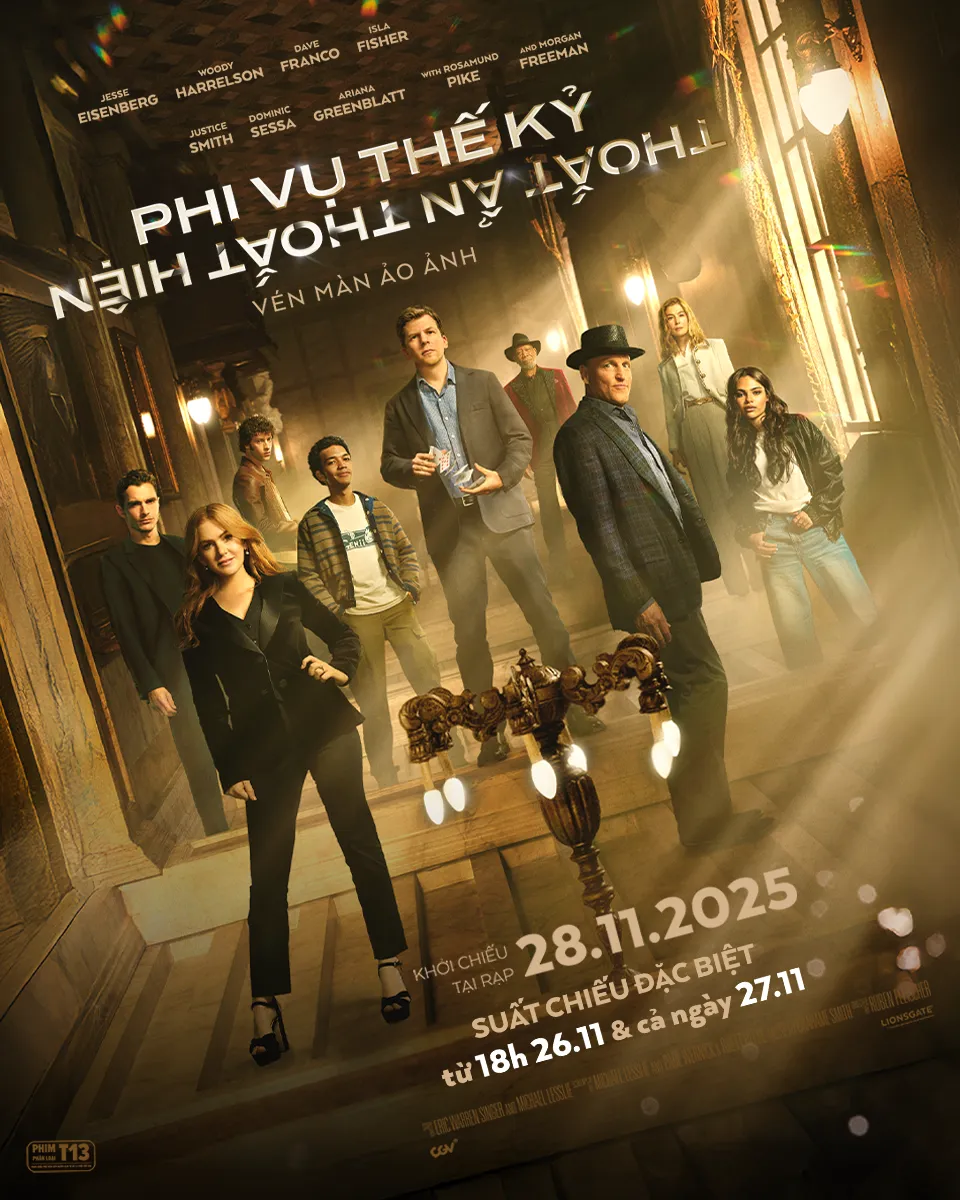 Poster phim Now You See Me: Now You Don't (Phi Vụ Thế Kỷ: Thoắt Ẩn Thoắt Hiện)