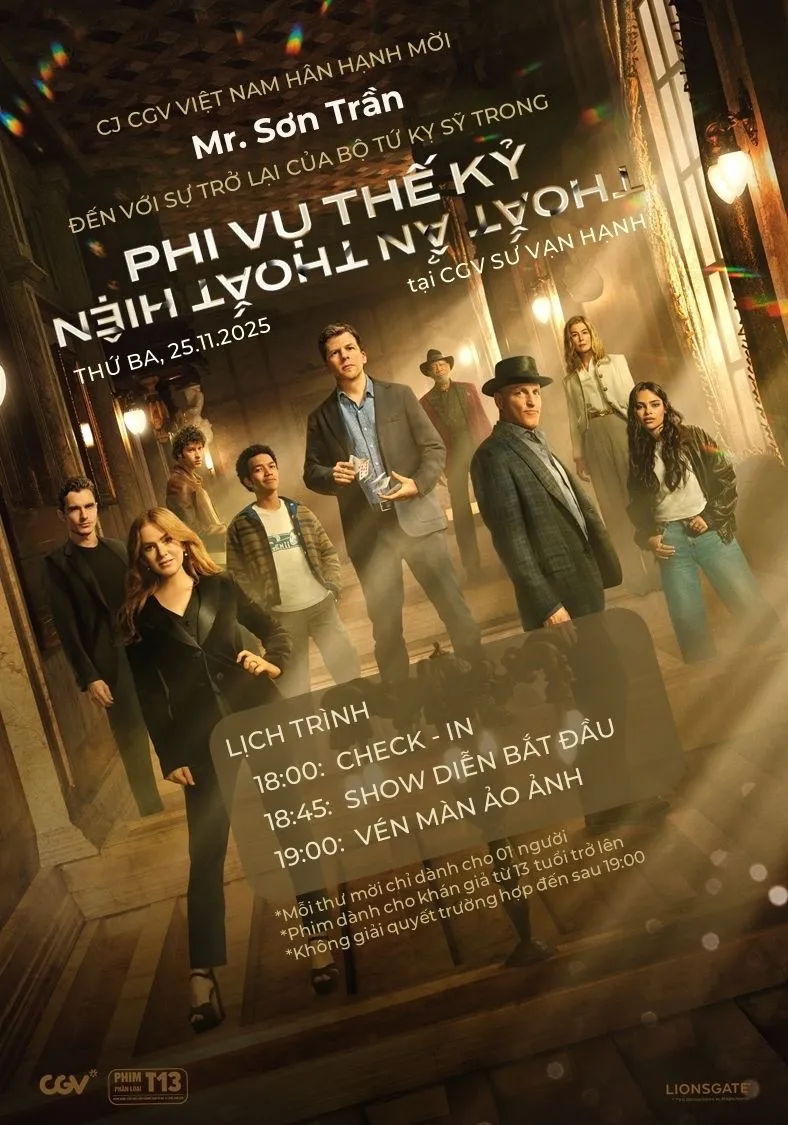 Thư mời tham gia họp báo phim