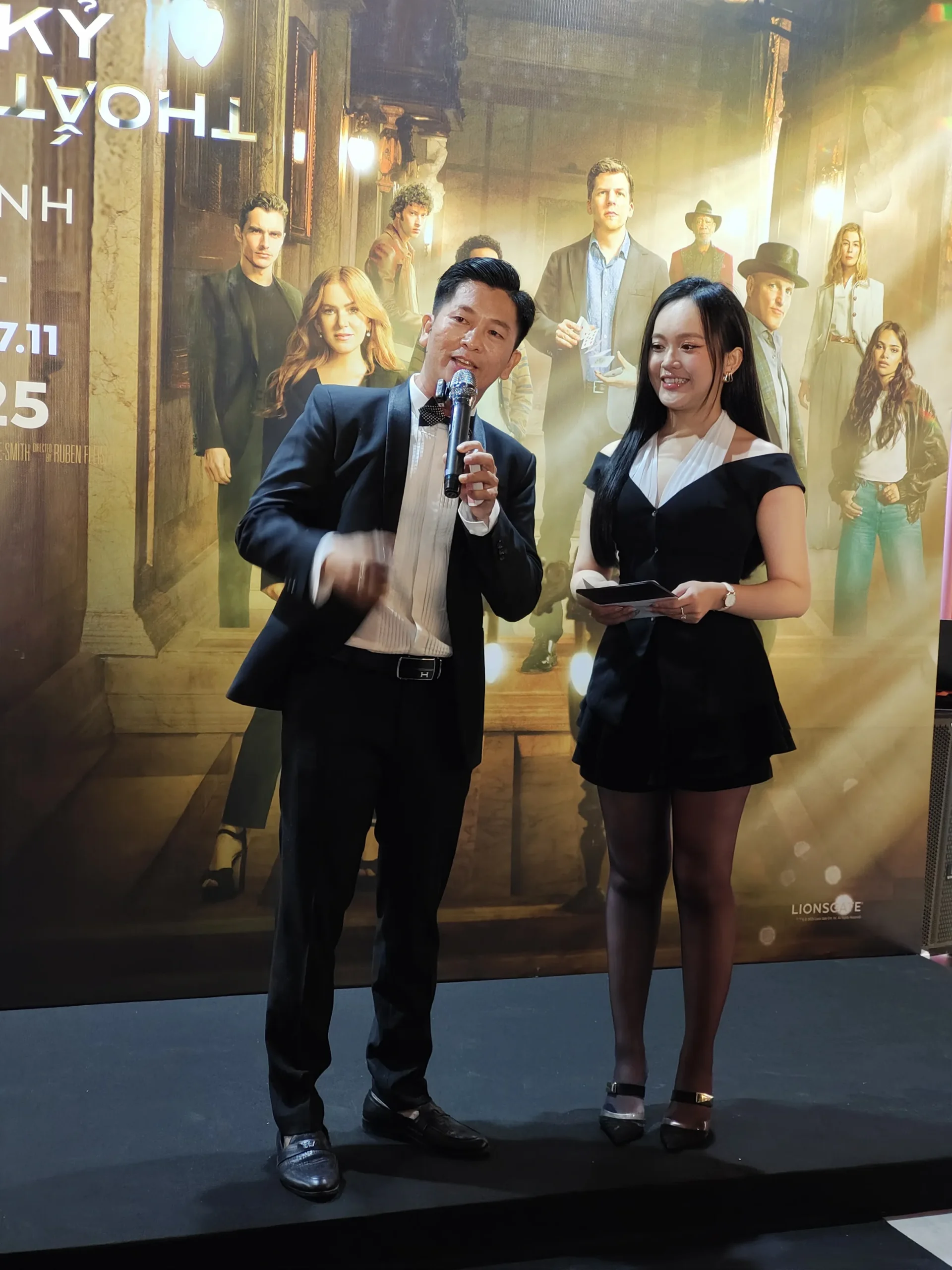 Sự kiện ra mắt phim Now You See Me: Now You Don't có mời ảo thuật gia đến biểu diễn