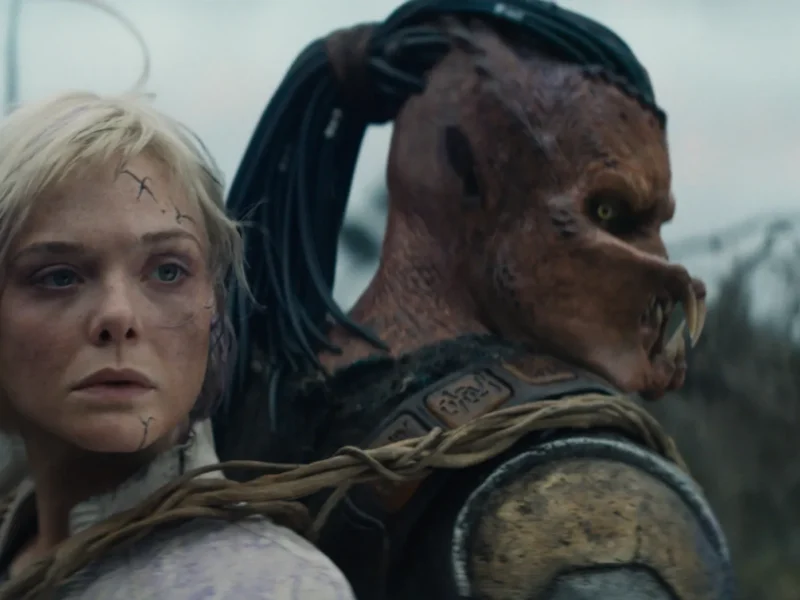Banner bài review phim Predator: Badlands (Quái Thú Vô Hình: Vùng Đất Chết Chóc)