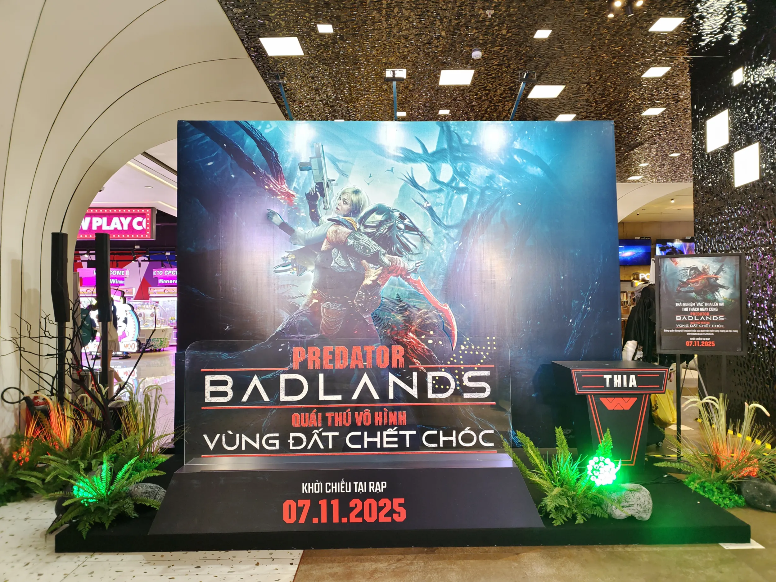 Booth chụp hình tại sự kiện ra mắt phim