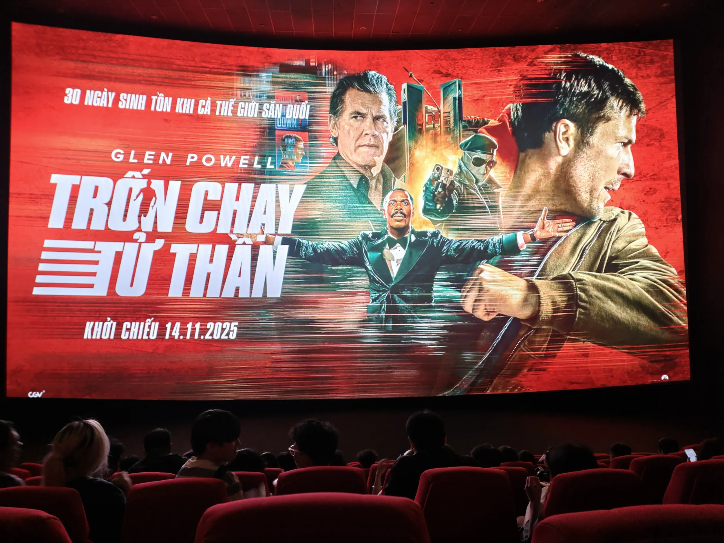 Màn hình chờ trước khi phim chiếu