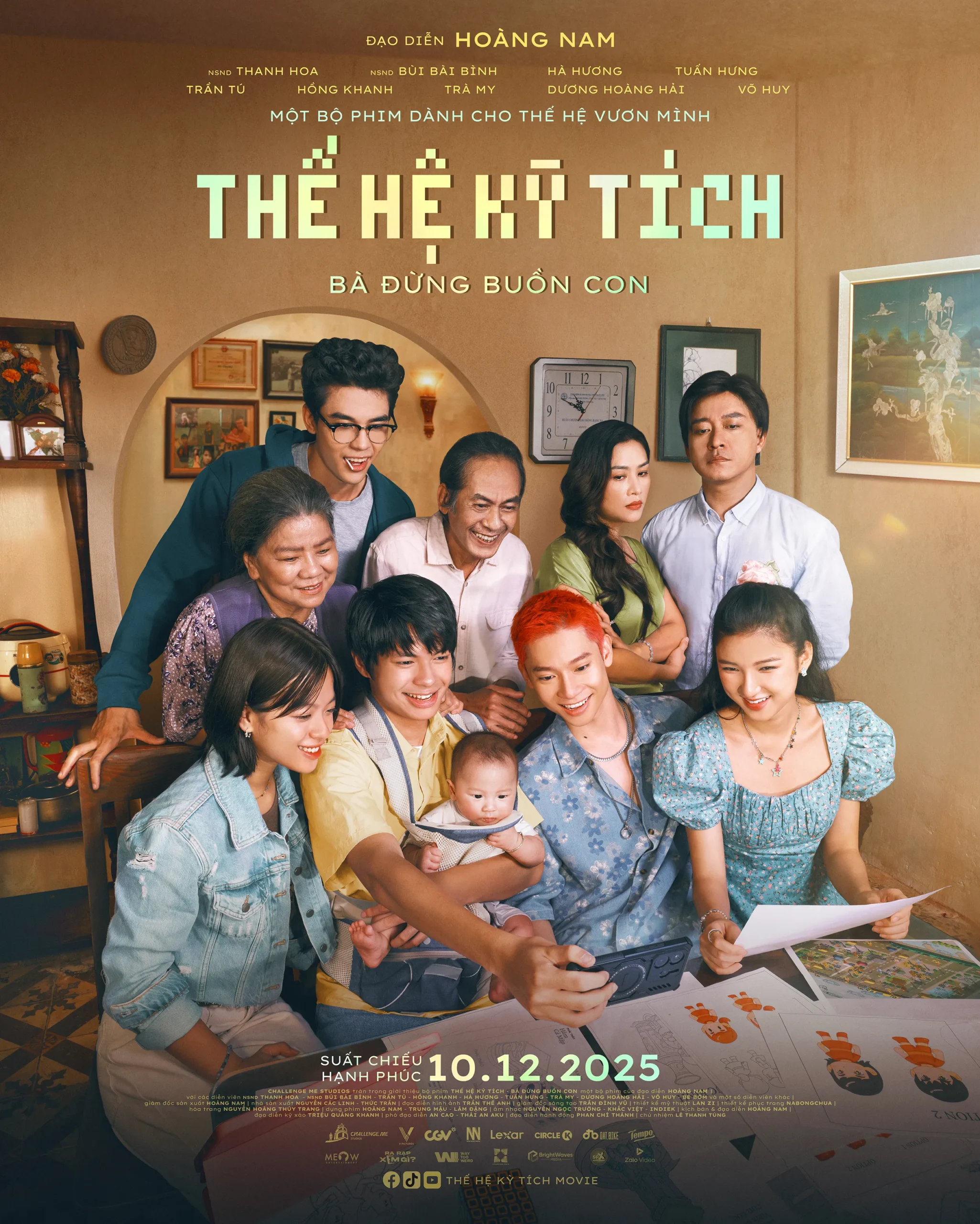Poster phim Thế Hệ Kỳ Tích (Bà Đừng Buồn Con)