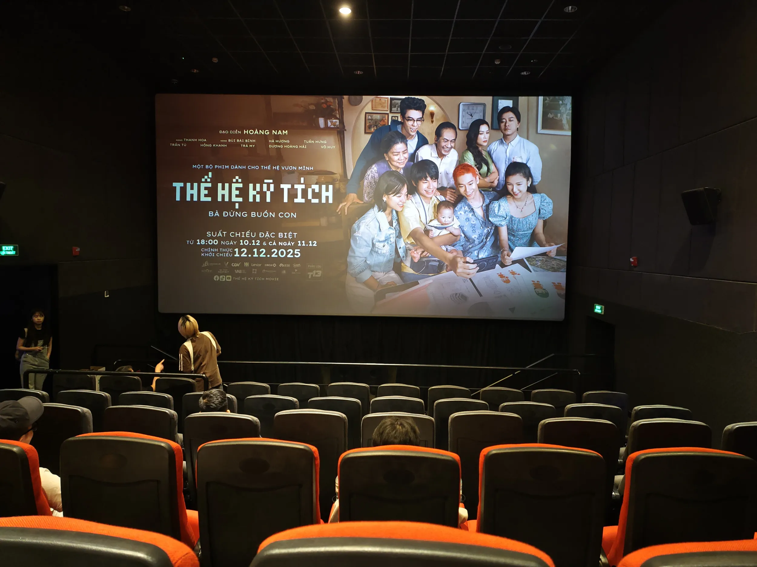 Màn hình chờ trước khi phim chiếu