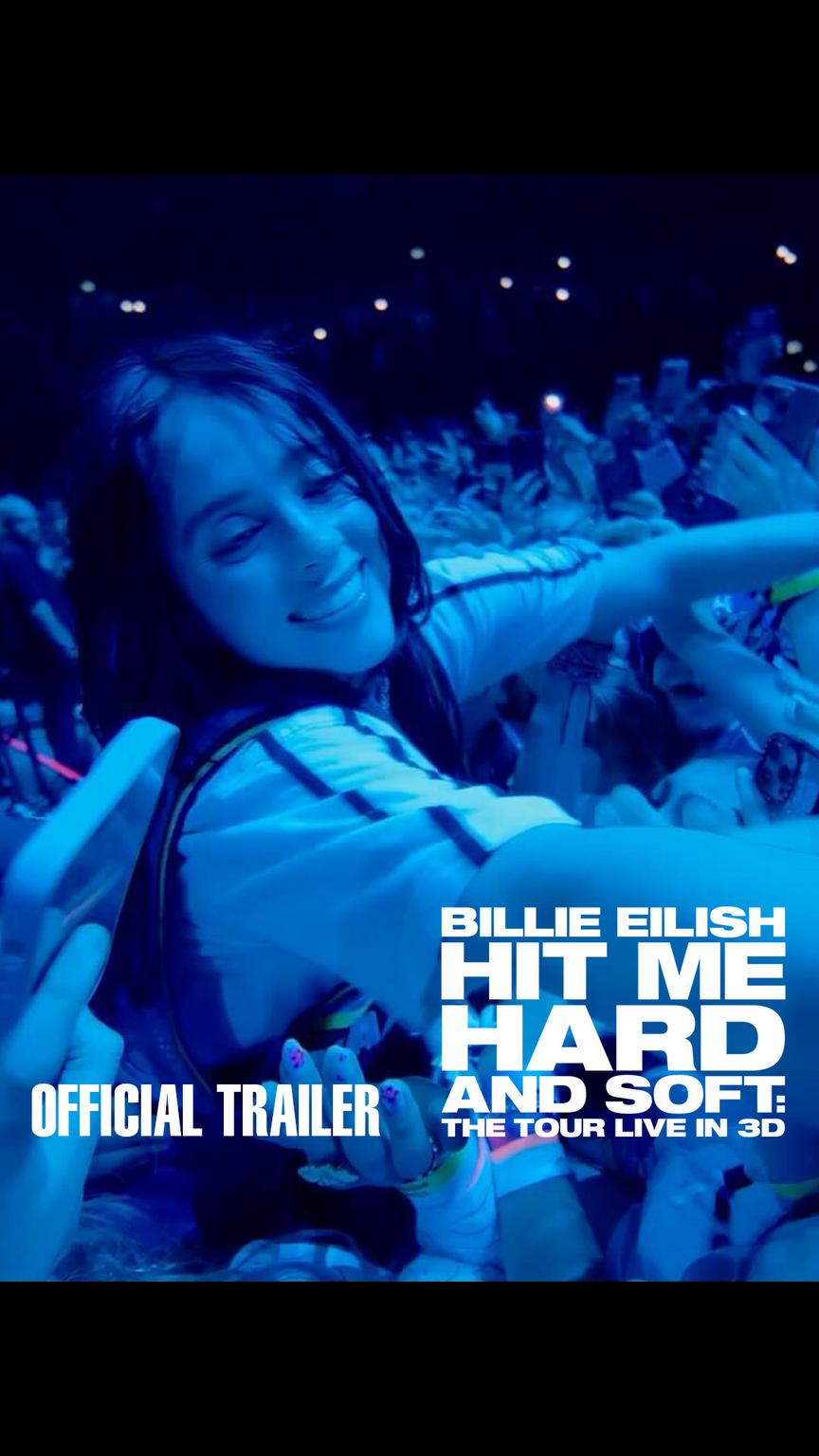 Poster phim concert Billie Eilish
