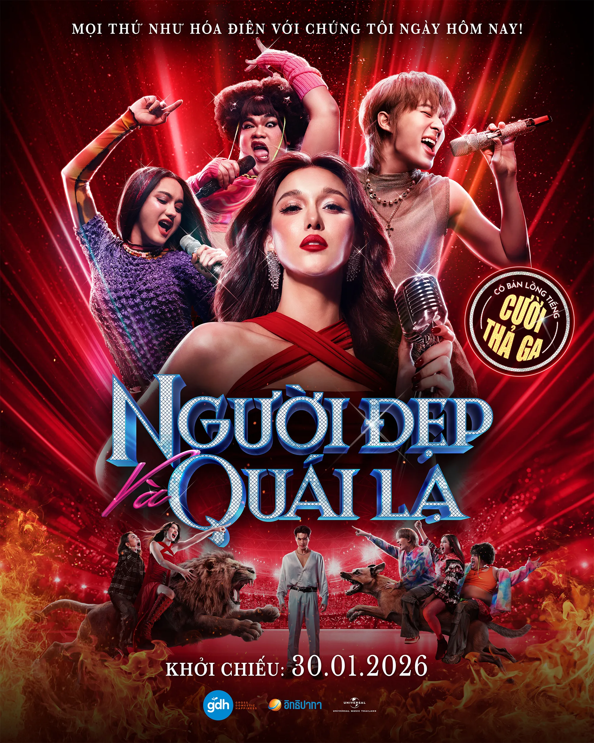 Poster Beauty and the Beat (Người Đẹp và Quái Lạ)