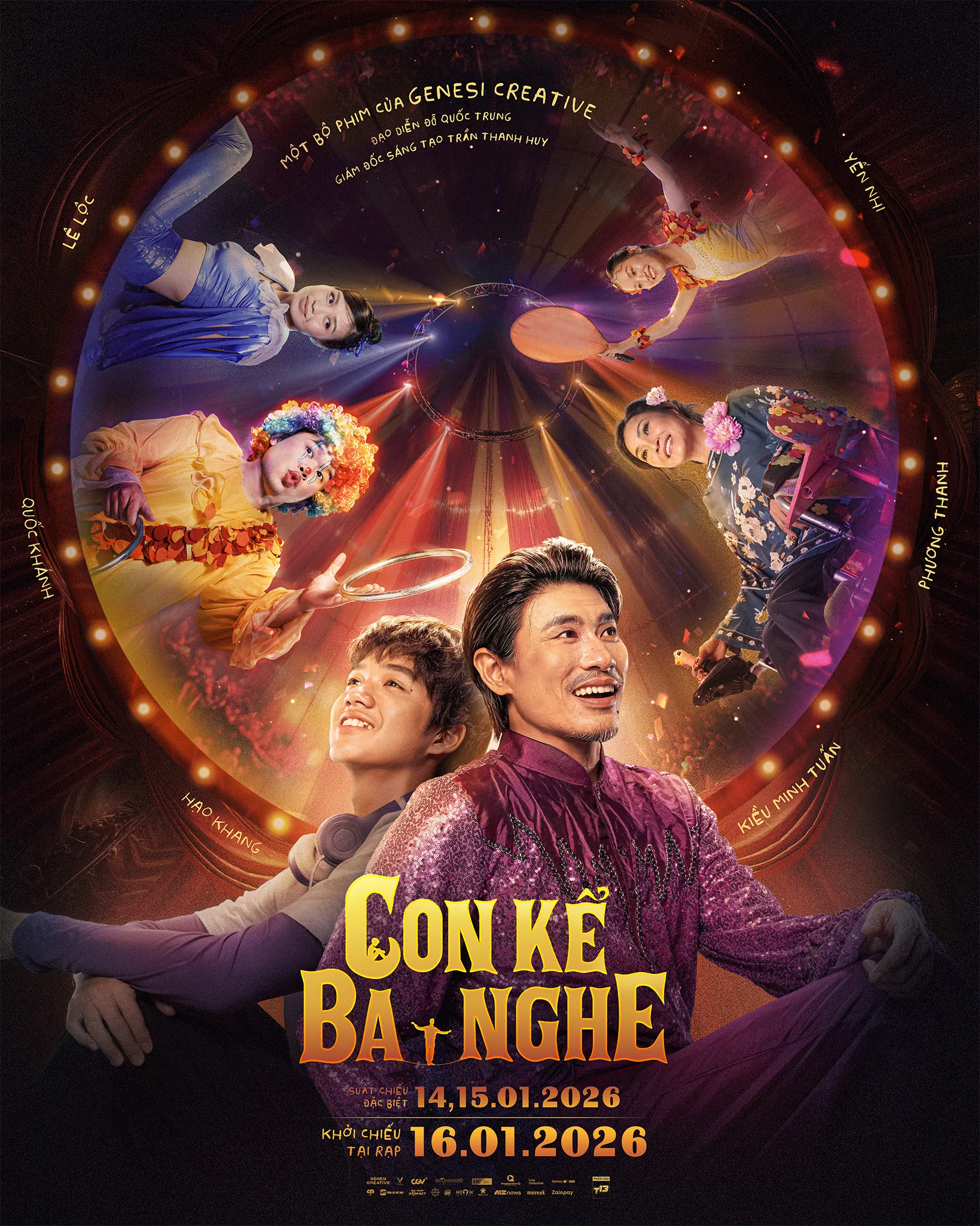 Poster phim Con Kể Ba Nghe