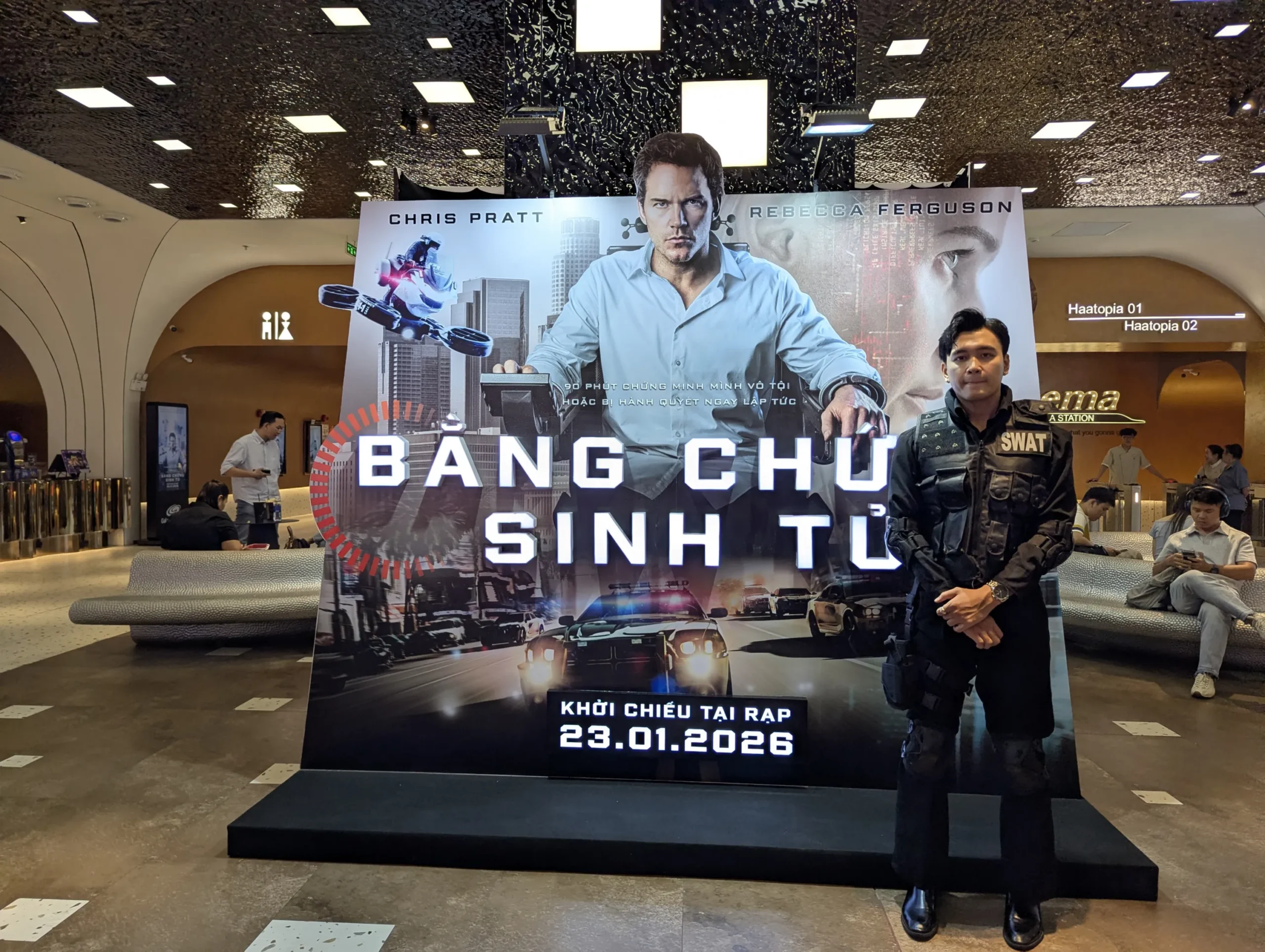 Hình ảnh chụp tại buổi công chiếu phim