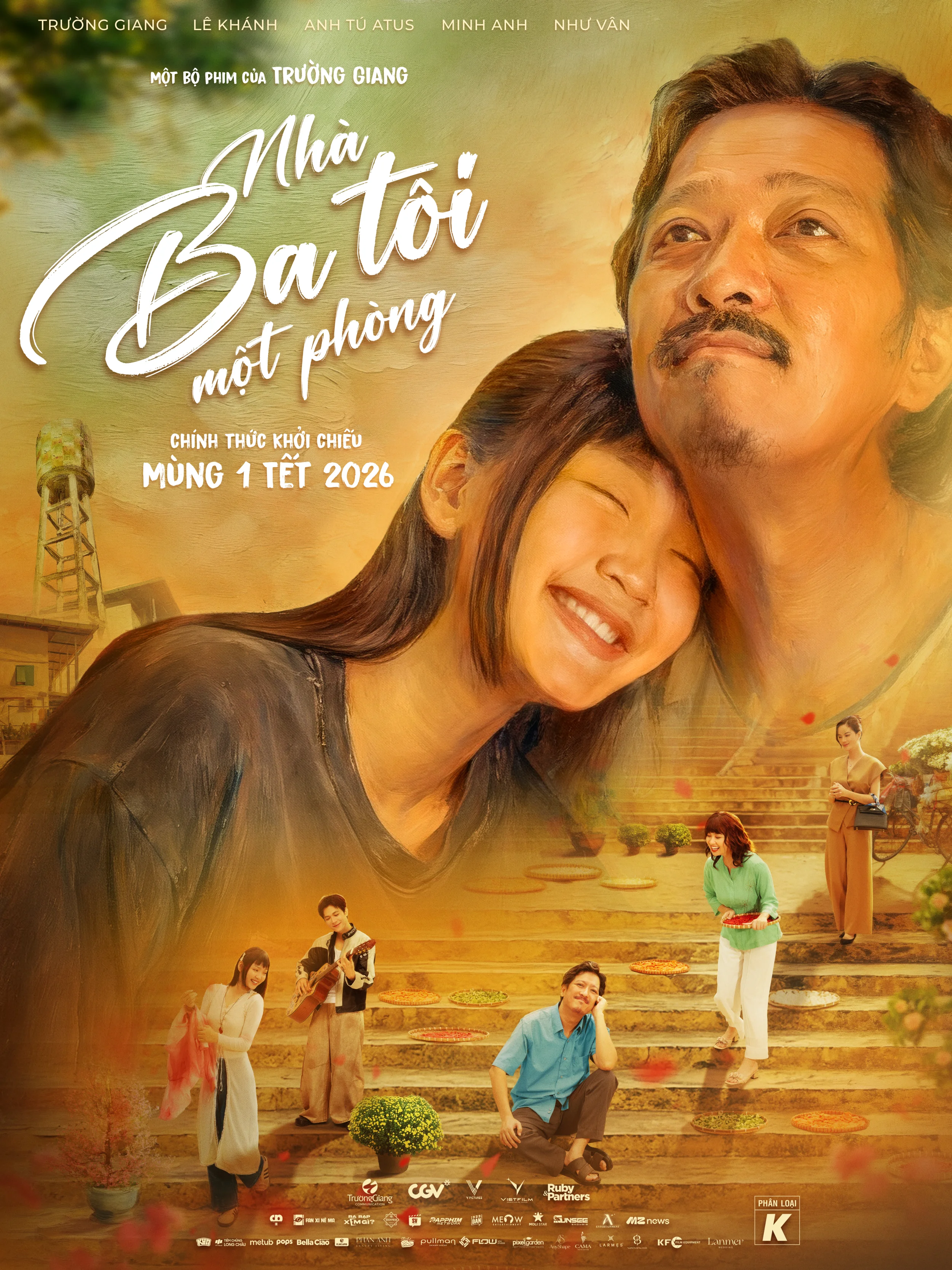 Poster phim Nhà Ba Tôi Một Phòng