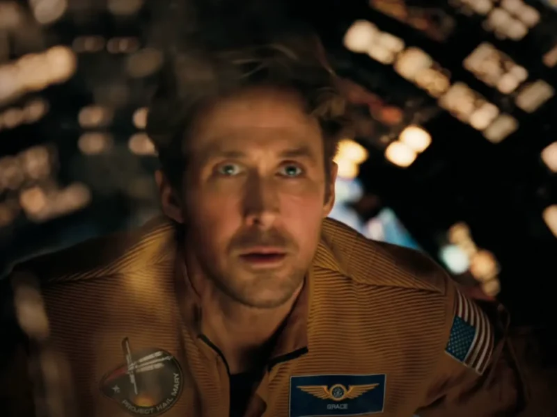 Ảnh Ryan Gosling trong trailer Project Hail Mary