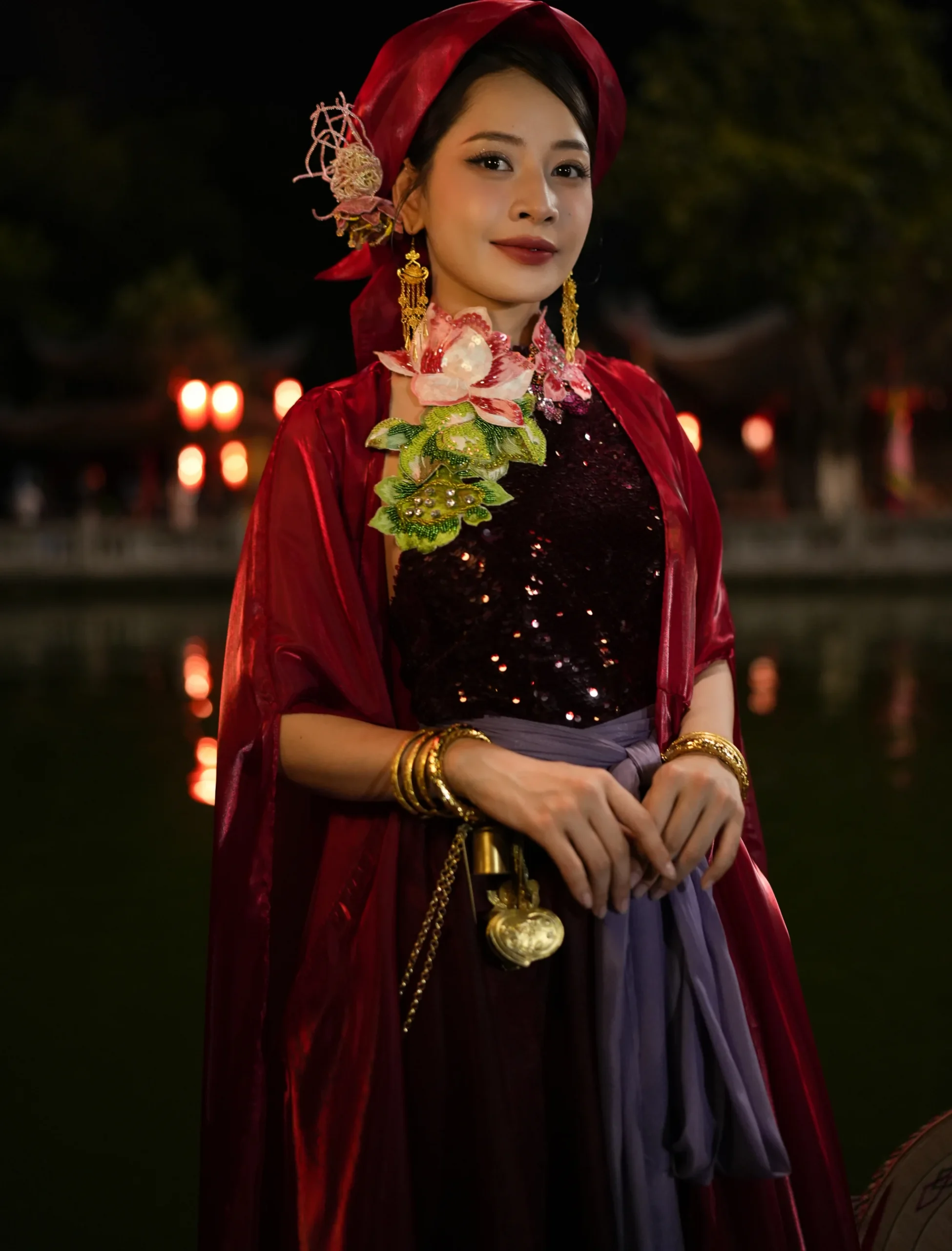 Chi Pu hóa thân thành Thị Nương, liền chị Quan họ Kinh Bắc