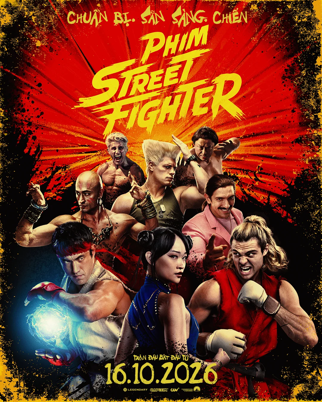 Poster phim Street Fighter