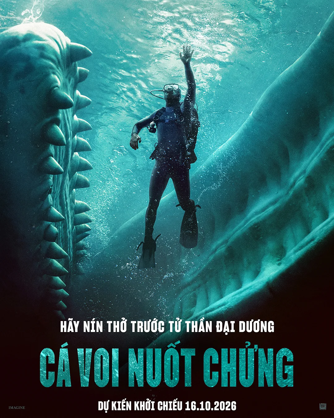 Poster Việt Nam phim Whalefall Cá Voi Nuốt Chửng