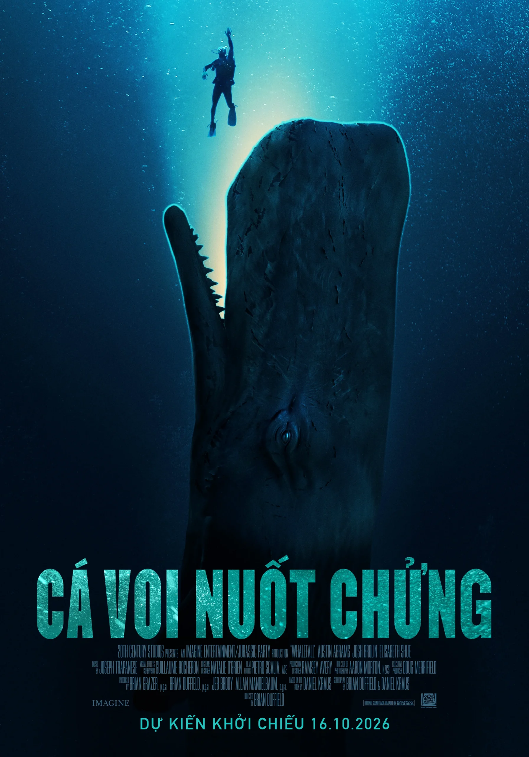E-Poster chính thức phim Whalefall Cá Voi Nuốt Chửng